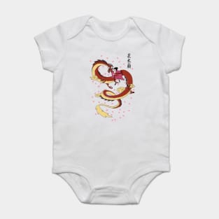 Dragon of the temple Baby Bodysuit